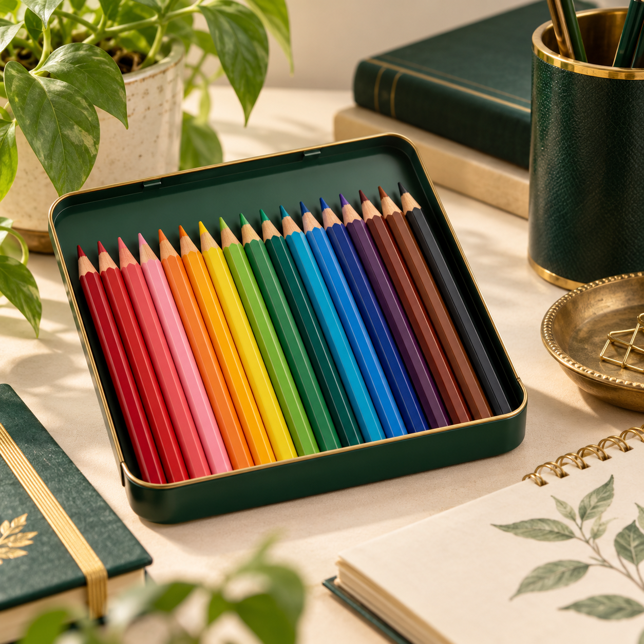 Colour Pencils — category illustration
