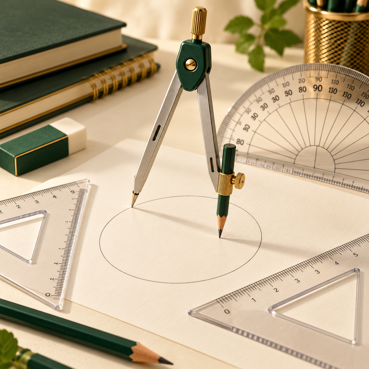 Compasses & Protractors — category illustration