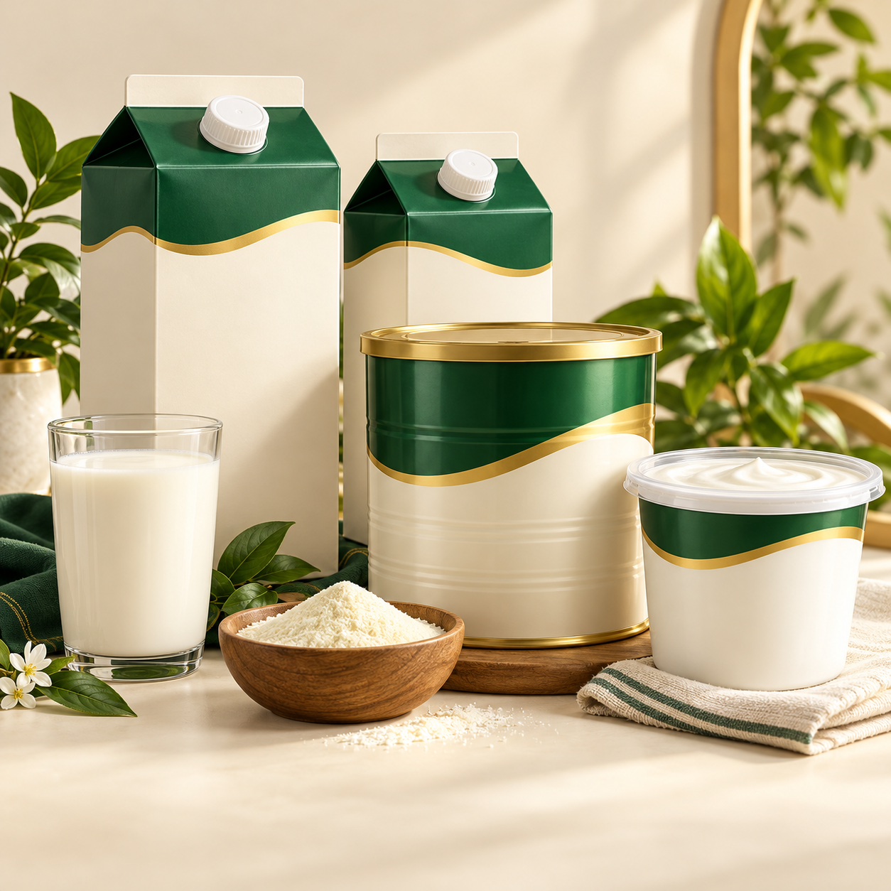 UHT & Packaged Milk — category illustration